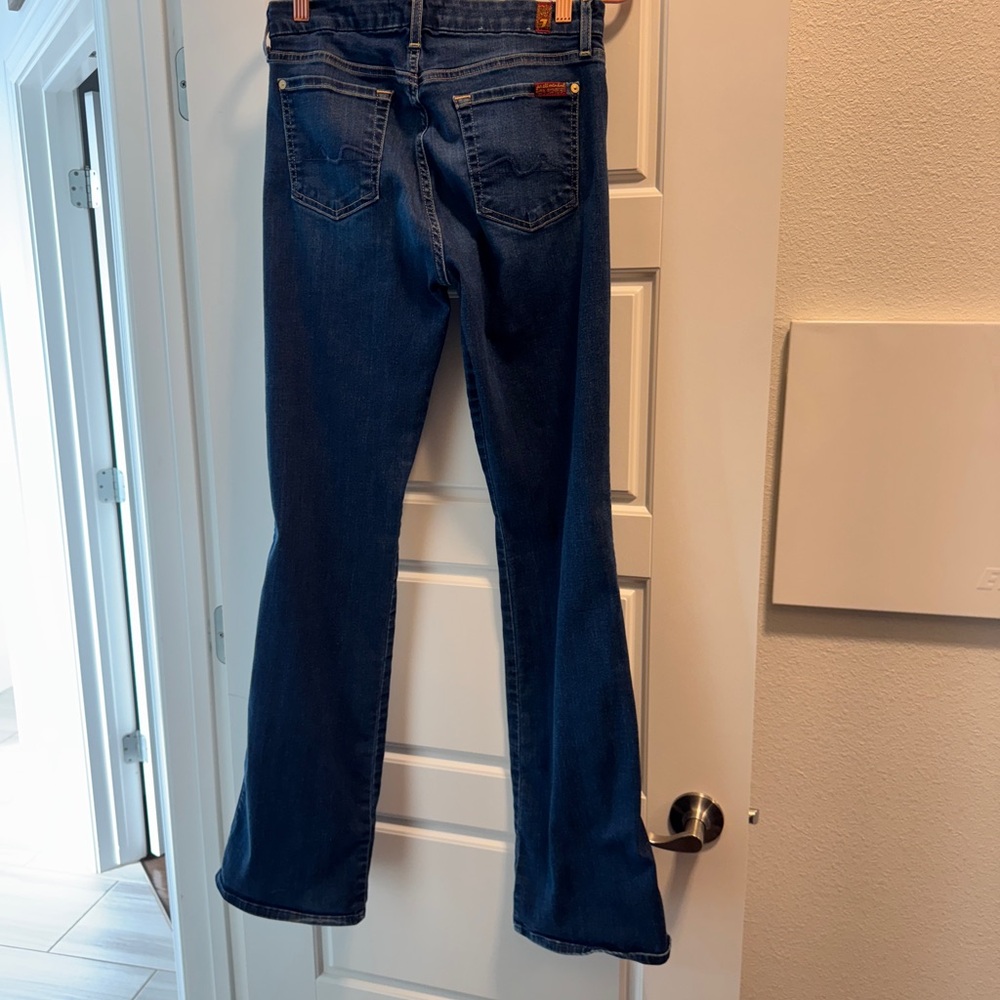 7 for all mankind Kimmie b(air) jeans size 29 - Picture 3 of 5